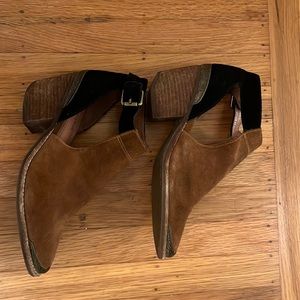 Jeffery Campbell Tan and black boots